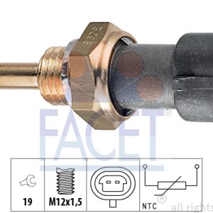 Senzor temperatura ulei -> CHEVROLET SPARK 0.8 benzina 50 cai -> FACET 7.3098
