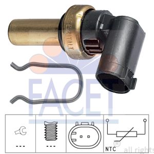 Senzor temperatura lichid de racire -> CHEVROLET AVEO hatchback (T300) 1.2 benzina 69 cai -> FACET 7.3324