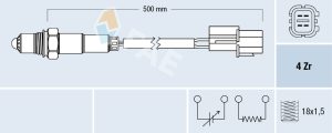 Sonda Lambda -> CHEVROLET SPARK (M300) 1.0 benzina 68 cai -> FAE 77344