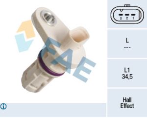 Senzor impulsuri arbore cotit -> CHEVROLET AVEO hatchback (T300) 1.2 benzina 69 cai -> FAE 79395