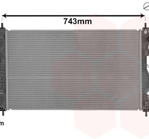 Radiator racire motor -> CHEVROLET CRUZE (J300) 2.0 CDI diesel 125 cai -> VAN WEZEL 37002599
