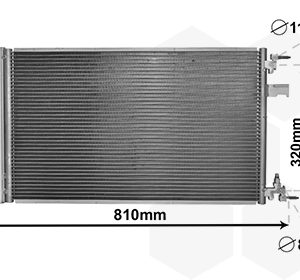 Condensator climatizare -> CHEVROLET CRUZE (J300) 1.7 TD diesel 110 cai -> VAN WEZEL 37005499