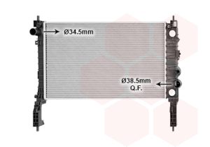 Radiator racire motor -> CHEVROLET TRAX 1.4 benzina 140 cai -> VAN WEZEL 37012717