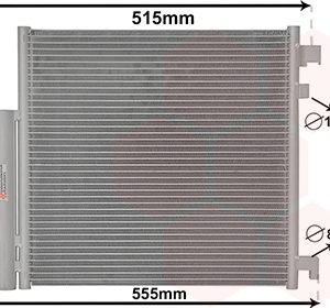 Condensator climatizare -> CHEVROLET SPARK (M300) 1.0 benzina 68 cai -> VAN WEZEL 81005140