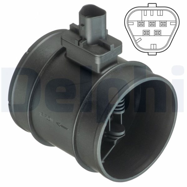 Senzor debit aer -> CHEVROLET CRUZE (J300) 2.0 CDI diesel 125 cai -> DELPHI AF10410-12B1