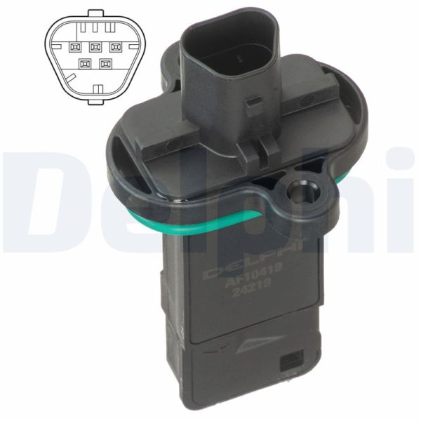 Senzor debit aer -> CHEVROLET AVEO hatchback (T300) 1.2 benzina 69 cai -> DELPHI AF10419-12B1
