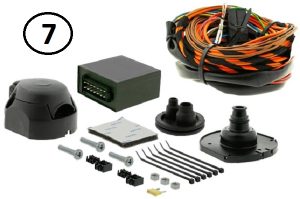 Ansamblu electric bara de remorcare -> CHEVROLET AVEO hatchback (T300) 1.2 benzina 69 cai -> BOSAL 550-927