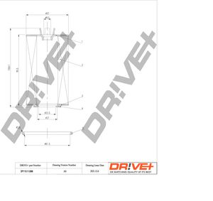 Filtru ulei -> CHEVROLET TRAX 1.4 LPG Benzina/Autogaz (GPL) 140 cai -> DRIVE DP1110.11.0098