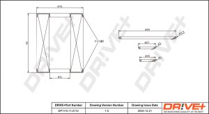 Filtru ulei -> CHEVROLET TRAX 1.7 TD diesel 131 cai -> DRIVE DP1110.11.0112