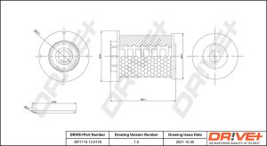 Filtru combustibil -> CHEVROLET AVEO hatchback (T300) 1.3 D diesel 75 cai -> DRIVE DP1110.13.0176