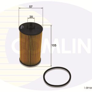 Filtru ulei -> CHEVROLET AVEO limuzina (T300) 1.2 benzina 69 cai -> COMLINE EOF201