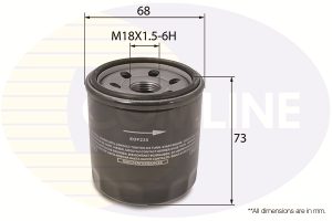 Filtru ulei -> CHEVROLET SPARK (M300) 1.0 benzina 65 cai -> COMLINE EOF235