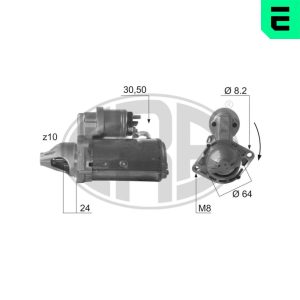 Electromotor -> CHEVROLET AVEO hatchback (T300) 1.3 D diesel 75 cai -> ERA 220432A