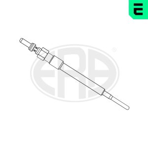 Bujie incandescenta -> CHEVROLET AVEO hatchback (T300) 1.3 D diesel 75 cai -> ERA 886014