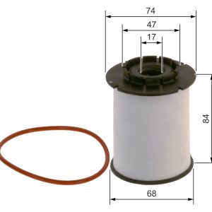 Filtru combustibil -> CHEVROLET AVEO hatchback (T300) 1.3 D diesel 75 cai -> BOSCH F 026 402 356