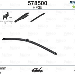 Lamela stergator -> CHEVROLET AVEO hatchback (T300) 1.2 benzina 69 cai -> VALEO 578500