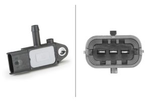 Senzor presiune gaze evacuare -> CHEVROLET CRUZE hatchback (J305) 1.7 TD diesel 110 cai -> HELLA 6PP 009 409-181