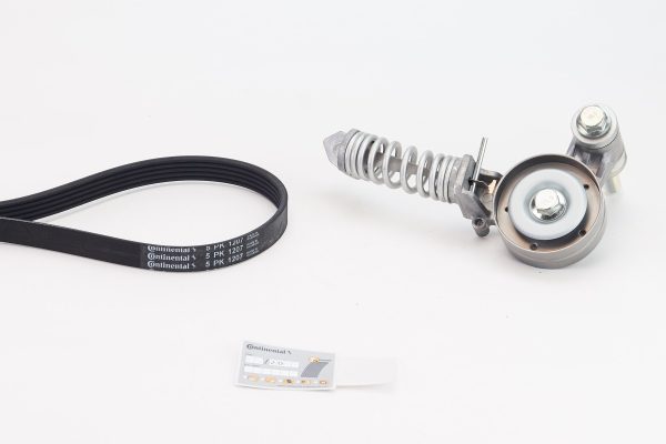 Set curea transmisie cu caneluri -> CHEVROLET CRUZE hatchback (J305) 1.4 benzina 140 cai -> CONTITECH 5PK1207K1