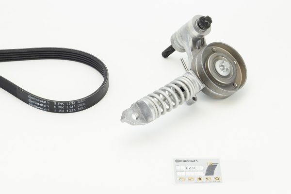 Set curea transmisie cu caneluri -> CHEVROLET CRUZE hatchback (J305) 1.4 benzina 101 cai -> CONTITECH 5PK1334K1