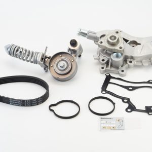 Pompa apa + Set curea transmisie cu caneluri -> CHEVROLET CRUZE Station Wagon (J308) 1.4 benzina 140 cai -> CONTITECH 5PK1397WP1