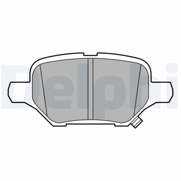 Placute frana -> CHEVROLET TRAX 1.4 benzina 140 cai -> DELPHI LP3611