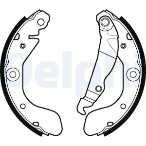 Set saboti frana -> CHEVROLET AVEO hatchback (T300) 1.2 benzina 69 cai -> DELPHI LS2114