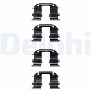 Set accesorii placute frana -> CHEVROLET SPARK Caseta/ Hatchback (M200, M250) 0.8 benzina 52 cai -> DELPHI LX0372