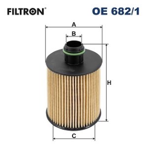 Filtru ulei -> CHEVROLET AVEO hatchback (T300) 1.3 D diesel 75 cai -> FILTRON OE 682/1