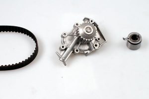 Set pompa apa + curea dintata -> CHEVROLET SPARK 1.0 SX benzina 60 cai -> HEPU PK07991