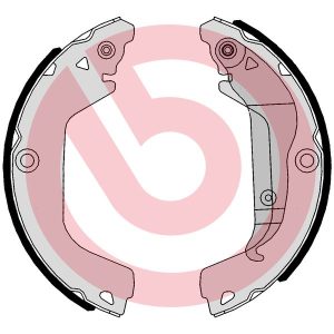 Set saboti frana -> CHEVROLET CRUZE (J300) 1.4 benzina 140 cai -> BREMBO S 10 521