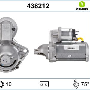 Electromotor -> CHEVROLET AVEO limuzina (T300) 1.3 D diesel 95 cai -> VALEO 438212
