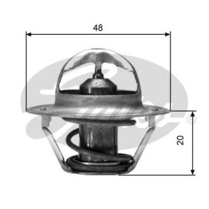 Termostat lichid racire -> CHEVROLET CRUZE (J300) 1.6 benzina 109 cai -> GATES TH00388G1