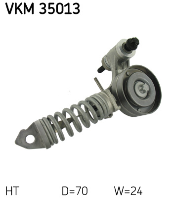 Intinzator curea transmisie -> CHEVROLET AVEO limuzina (T300) 1.2 benzina 69 cai -> SKF VKM 35013