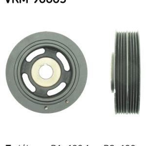 Fulie curea arbore cotit -> CHEVROLET SPARK 1.0 SX benzina 60 cai -> SKF VKM 96005
