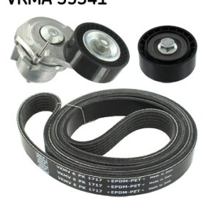 Set curea transmisie cu caneluri -> CHEVROLET TRAX 1.7 TD diesel 131 cai -> SKF VKMA 35341