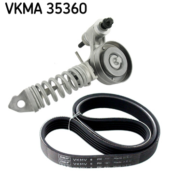 Set curea transmisie cu caneluri -> CHEVROLET CRUZE Station Wagon (J308) 1.4 benzina 101 cai -> SKF VKMA 35360