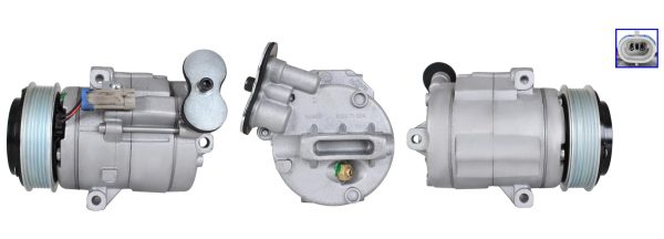 Compresor climatizare -> CHEVROLET AVEO hatchback (T300) 1.3 D diesel 75 cai -> ELSTOCK 51-0973