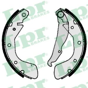 Set saboti frana CHEVROLET LACETTI (J200) 1.8 benzina 122 cai LPR 06800