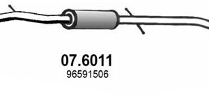 Toba esapamet intermediara CHEVROLET MATIZ (M200, M250) 1.0 benzina 64 cai ASSO 07.6011