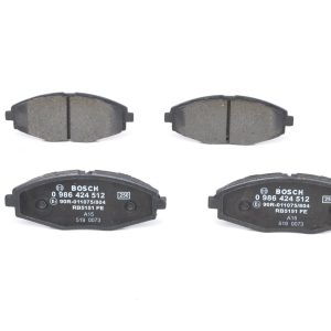 Placute frana CHEVROLET MATIZ (M200, M250) 1.0 LPG Benzina/Autogaz (GPL) 67 cai BOSCH 0 986 424 512