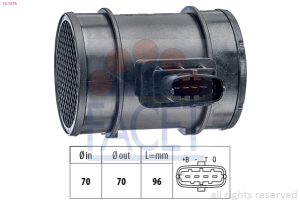 Senzor debit aer CHEVROLET LACETTI (J200) 2.0 D diesel 121 cai FACET 10.1276