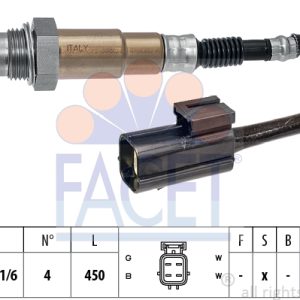Sonda Lambda CHEVROLET MATIZ (M200, M250) 0.8 benzina 52 cai FACET 10.7202