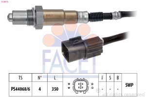 Sonda Lambda CHEVROLET LACETTI (J200) 1.8 benzina 122 cai FACET 10.8076