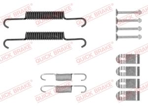 Set accesorii saboti frana parcare CHEVROLET CAPTIVA Van (C100) VCDi diesel 126 cai QUICK BRAKE 105-0881