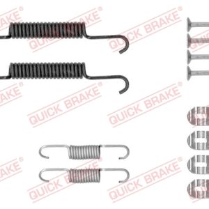 Set accesorii saboti frana parcare CHEVROLET CAPTIVA Van (C100) VCDi tractiune integrala diesel 150 cai QUICK BRAKE 105-0881