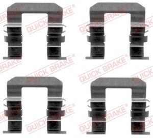 Set accesorii placute frana CHEVROLET CAPTIVA Van (C100) VCDi tractiune integrala diesel 150 cai QUICK BRAKE 109-1704
