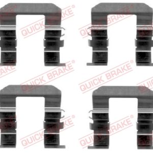 Set accesorii placute frana CHEVROLET CAPTIVA Van (C100) VCDi diesel 126 cai QUICK BRAKE 109-1704