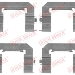 Set accesorii placute frana CHEVROLET CAPTIVA Van (C100) VCDi diesel 126 cai QUICK BRAKE 109-1761