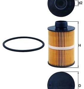 Filtru combustibil CHEVROLET LACETTI (J200) 2.0 D diesel 121 cai KNECHT KX 208D