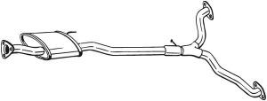 Toba esapamet intermediara CHEVROLET CAPTIVA Van (C100) VCDi diesel 126 cai BOSAL 285-387